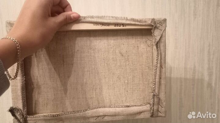 Картина маслом на холсте пейзаж. Турецкая баня