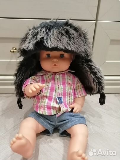 Шапка next для мальчика зимняя 3-6 лет