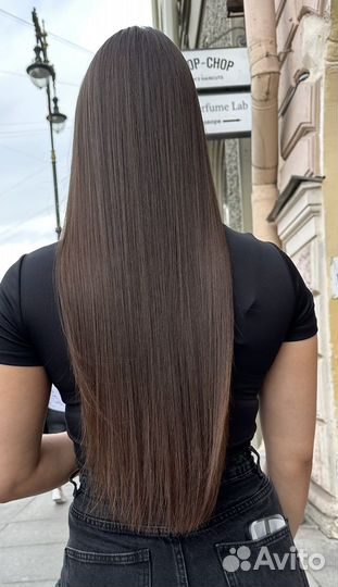 Кератиновое выпрямление