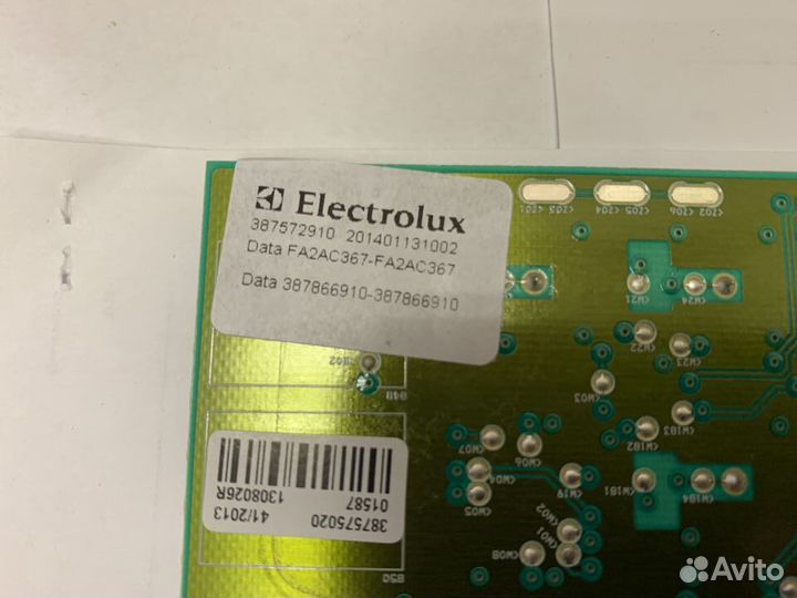 Модуль управления для плит electrolux 3875729109