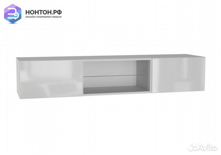Шкаф навесной Point тип-33 белый глянец / белый ма