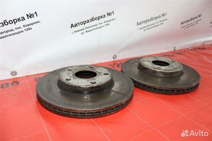 Диски тормозные передние Toyota Rav4 20 1azfe 2005