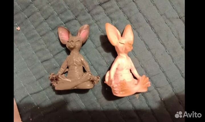 Статуэтка кот сфинкс в позе лотоса