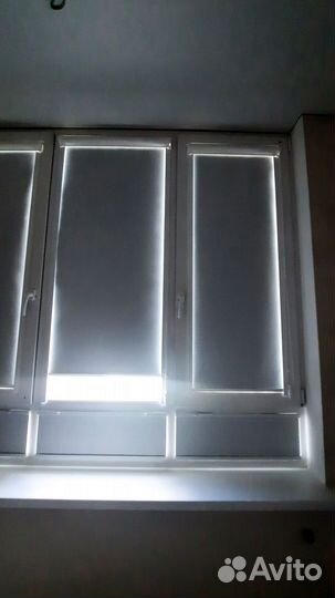 Рулонные шторы блэкаут, день-ночь