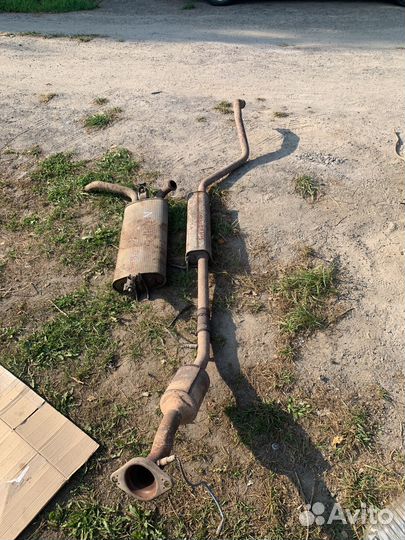 Выхлопная система глушитель laguna 3