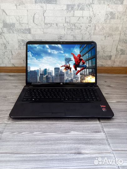 Большой 17,3 Игровой HP 8Гб + 256 SSD