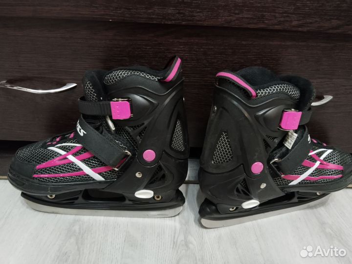 Коньки раздвижные 35 38