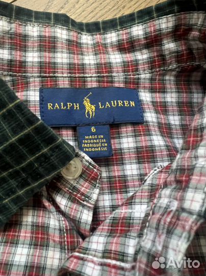 Рубашка Ralph Lauren для мальчика оригинал