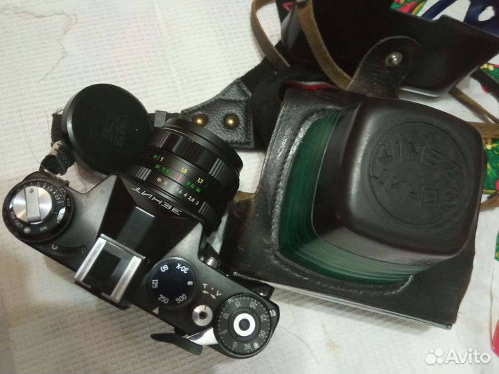 Плёночный фотоаппарат Зенит 11с объективом Гелиос