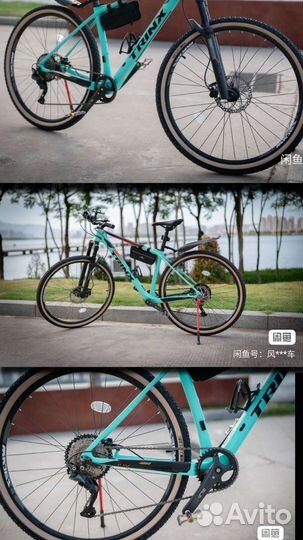 Карбоновый велосипед trinx v600