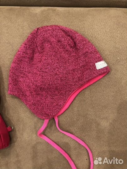 Шапка демисезонная на флисе lassie