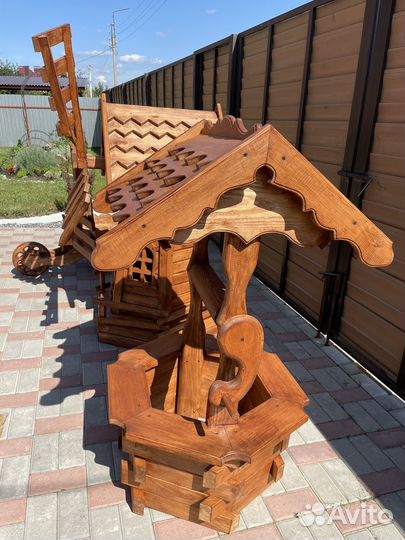 Колодец декоративный