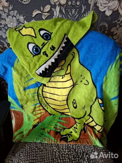 Полотенце пончо детское