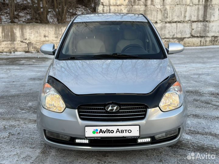 Hyundai Verna 1.4 AT, 2006, 198 000 км