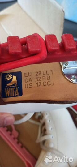 Коньки фигурные wifa 28