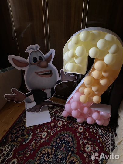 Цифра 2 для аэромозайки