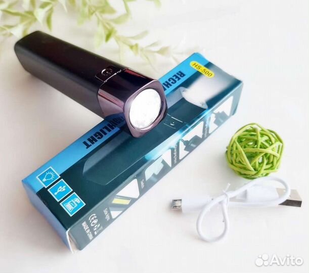 Фонарик поувербанк