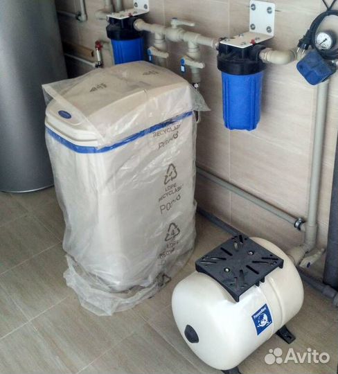 Фильтр умягчитель 1054/FB/F116 с автоматическим клапаном управления