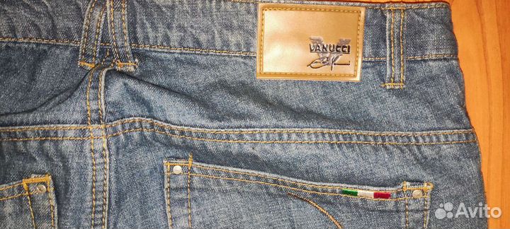 Мото джинсы мужские Vanucci (Italy)