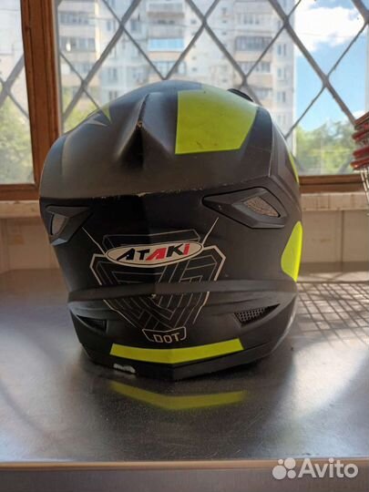 Шлем кроссовый бу