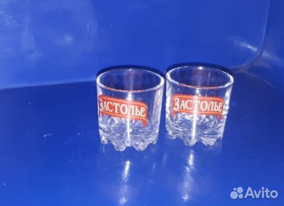 Стопки стекло, хрусталь