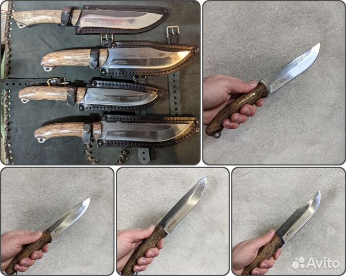 Кизлярский нож чехол кожа в комплекте, от