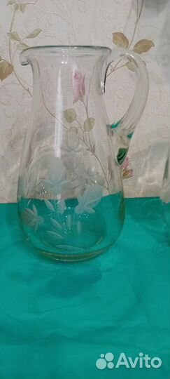 Кувшин стекло СССР