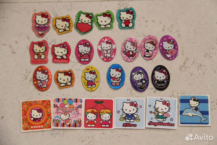 Hello Kitty мини игрушки и магниты, Пушин