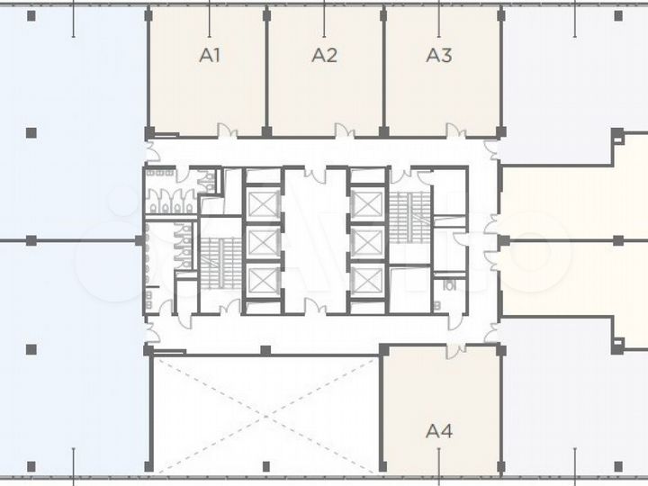 Сдам офисное помещение, 268.1 м²