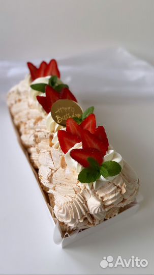 Меренговый рулет