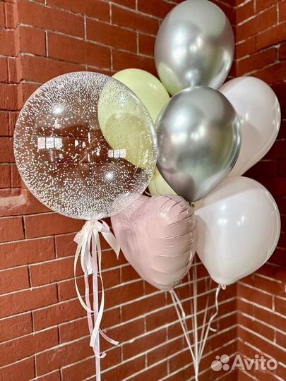 Воздушные шары на День Рождения, Гелиевые шары