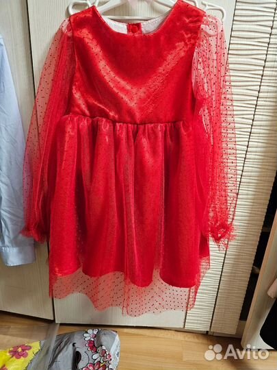 Платье для девочки 116 праздничное