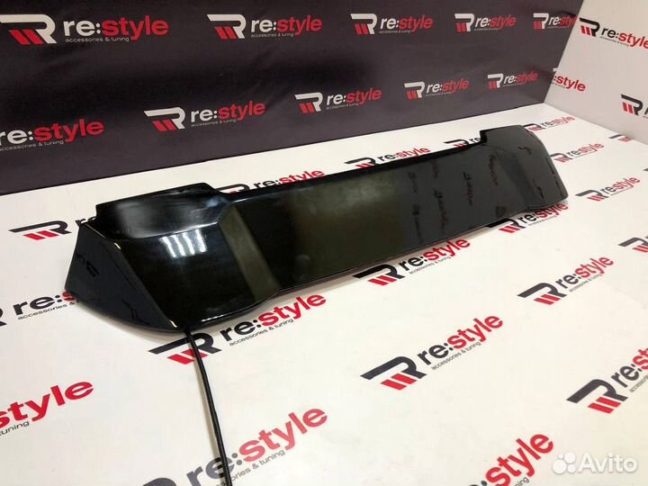 Спойлер Toyota Land Cruiser 200 Черный D2386