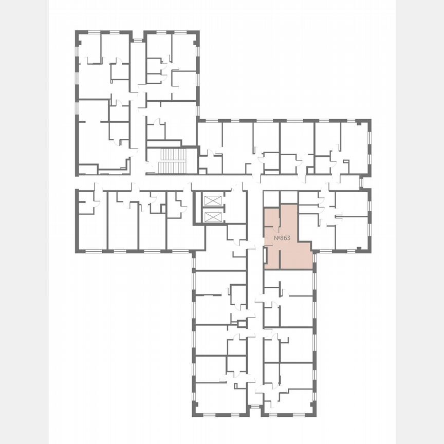 Апартаменты-студия, 32,2 м², 13/13 эт.