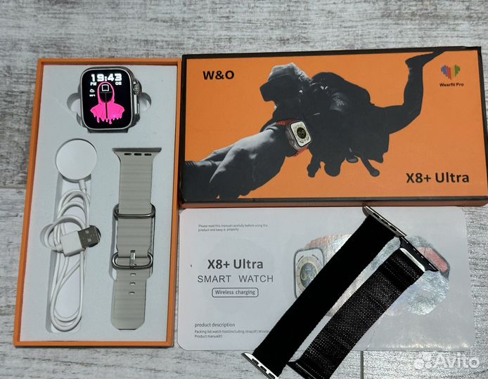 Смарт часы apple x8+ ultra