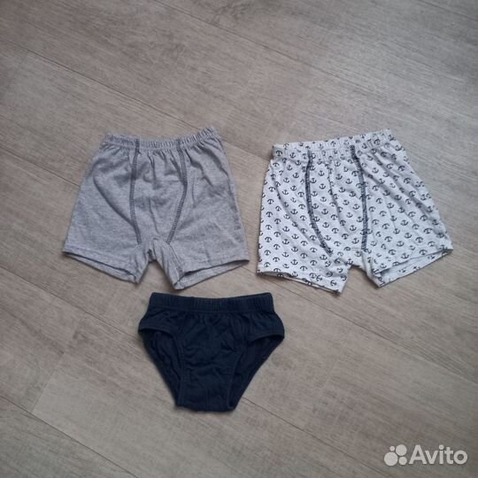 Трусы на мальчика новые На рост 104