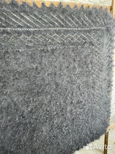 Пуховая шаль Пуховый платок Ручная работа