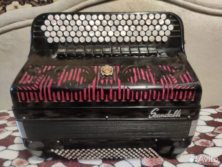 Итальянский баян Scandalli