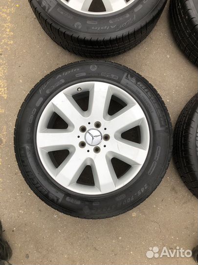 Бронированые колеса на мерседес 221