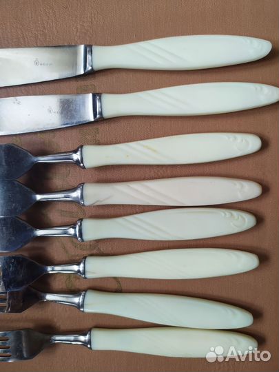 Вилки, ножи бакелит СССР