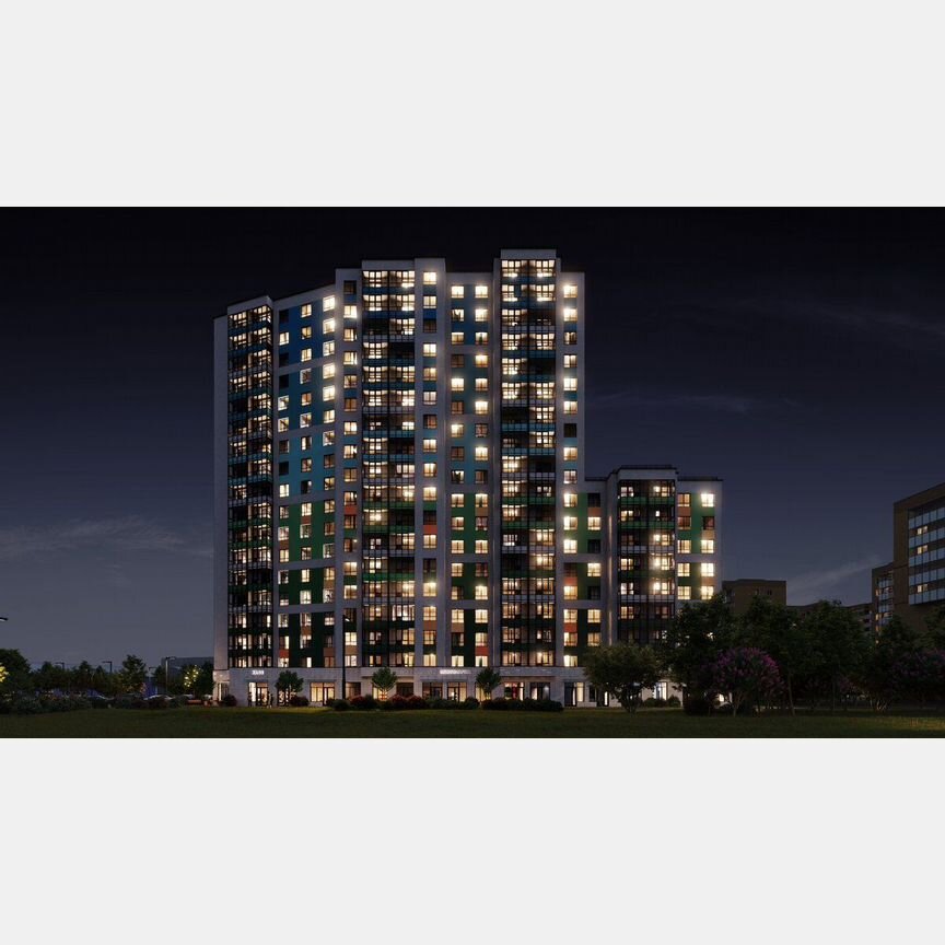 1-к. квартира, 36,7 м², 15/18 эт.