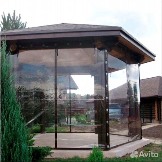 Мягкие окна для дачи