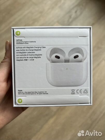 Наушники apple airpods pro 3