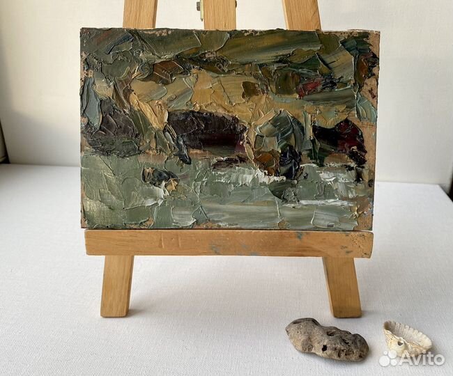 Маленькие картины с морем живопись морской пейзаж