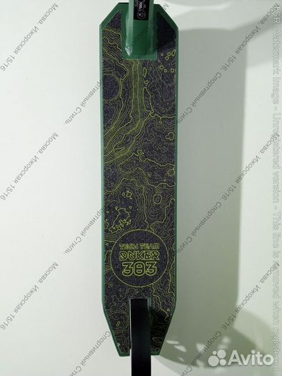 Трюковой самокат Tech Team TT duker 303 green NEW