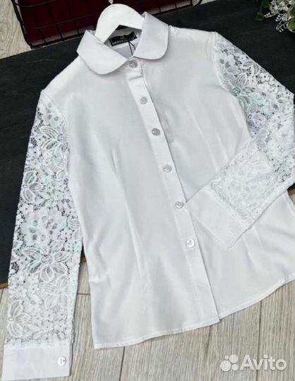 Блузка белая
