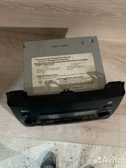 Штатная магнитола Toyota Land Cruiser Prato 120