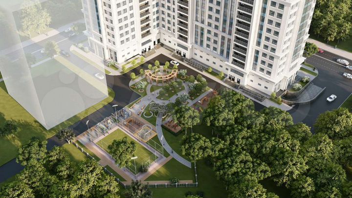 Своб. планировка, 107 м², 9/21 эт.