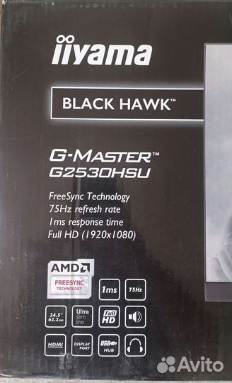 Монитор 75гц