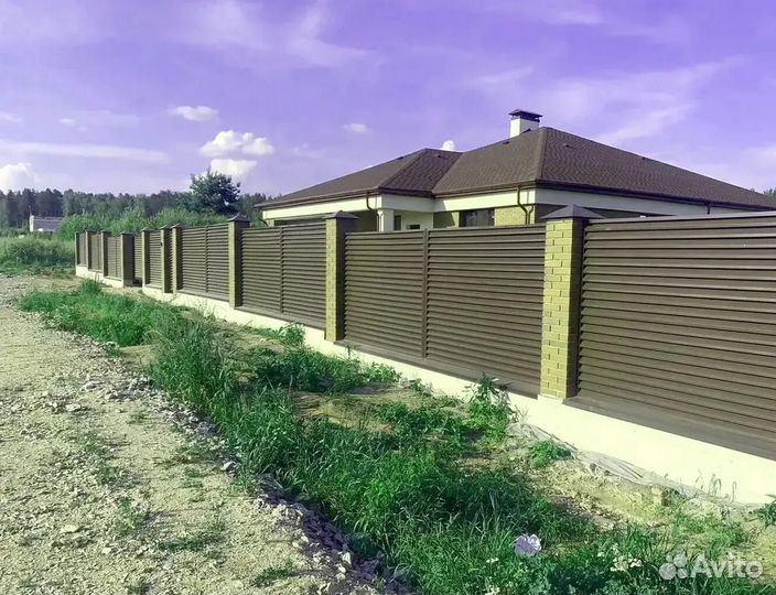 Заборы жалюзи с доставкой